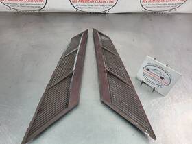 284.fd3f82 Mercury 1982 Capri 2 Door Quarter Glass Louvers Cover Pair Lh/rh - Oem 284.fd3f82 Mercury 1982 Capri 2 Door Quarter Glass Louvers Cover Pair Lh/rh - Oem