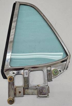 C7wb-6529945-a Mercury 1967-1968 Cougar Lh Driver Side Rear Quarter Window Glass Oem #731112