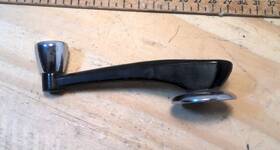 34g2528 Mg Window Winder Handle Black Chrome Oem Nib 222a Mgb Gt 62-68