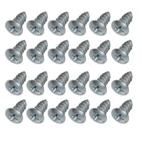 671149 Mid America Motorworks 1964-1967 Corvette C2 Coupe Rear Window Molding Clip Screws 24 Pieces