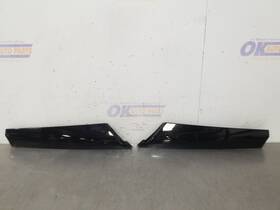 Fw04419gt Mini Cooper 17 Front Windshield A-pillar Exterior Trim Set Oem Gloss Black
