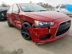 278-50282r Mitsubishi Passenger Right Rear Door Glass Moveable Fits 08 Lancer 263853