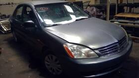 278-58452l Mitsubishi Driver Left Rear Door Glass Moveable Fits 02-07 Lancer 226821