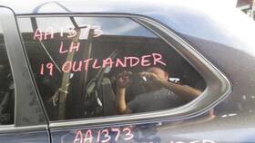 284-10313bl Mitsubishi Driver Side Quarter Glass Black Molding Fits 14-22 Outlander 136482