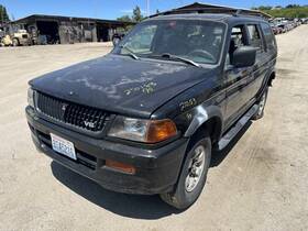 284-58631bl Mitsubishi Driver Quarter Glass With Privacy Tint Fits 97-04 Montero Sport 1351535