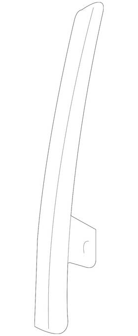 5705a049 Mitsubishi Genuine Sash Channel
