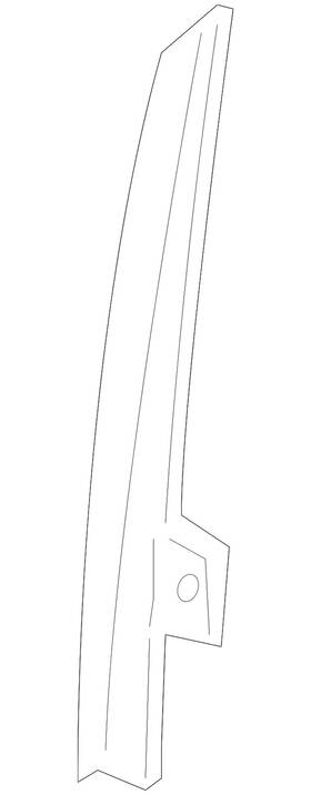 Mitsubishi 5705a065 Genuine Sash Channel
