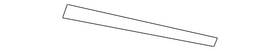 Mn165671 Mitsubishi Genuine Windshield Spacer Mn165671 Mitsubishi Genuine Windshield Spacer