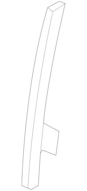 Mr565457 Mitsubishi Genuine Sash Channel Mr565457 Mitsubishi Genuine Sash Channel