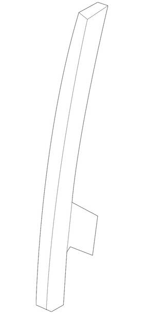 Mr599942 Mitsubishi Genuine Sash Channel