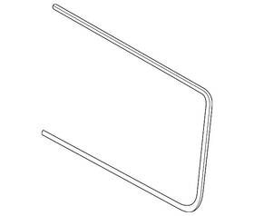 Mr971757 Mitsubishi Genuine Glass Dam