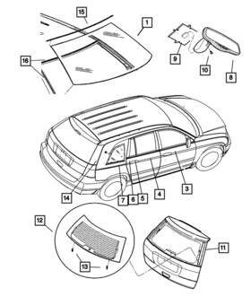05102342ac Mopar Genuine Rear Door Glass Run Weatherstrip Right 5102342ac
