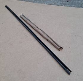 1459871 Mopar 1953 1954 Chrysler Desoto Conv Nos Front Door Glass Division Channel Run