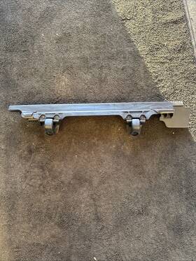 68251545afh Mopar 68251545ah Soft Top Door Frame Front Drive Fits 18-24 Jeep Wranger 4