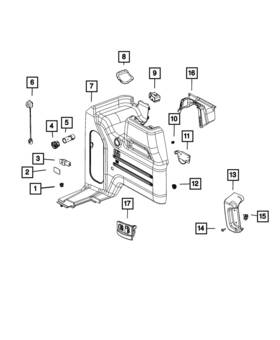 68307103aa Mopar Genuine Power Outlet Cap 68307103aa Mopar Genuine Power Outlet Cap