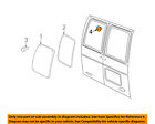N620365s437 Ford Oem Super Duty Back Glass Nut