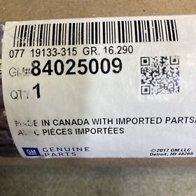 84025009 New Genuine Gm Oem-door Window Sweep-belt Molding Weatherstrip Left