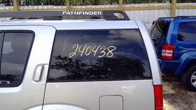 284-50197l Nissan Driver Quarter Glass Privacy Tint Fits 06-12 Pathfinder 380892