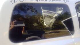 284-58806r Nissan Passenger Quarter Glass Privacy Tint Power Folding Fits 04-15 Armada 381884