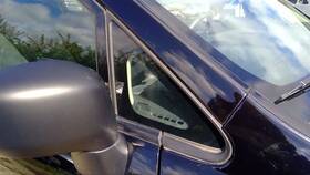 284.da1h09 Nissan Passenger Right Pillar Windshield Glass Sedan Hatchback Fits 07-12 Versa 52377