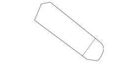 72714-el00b Nissan Genuine Windshield Spacer 72714-el00b Nissan Genuine Windshield Spacer