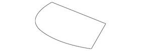 72714-en00a Nissan Genuine Windshield Spacer 72714-en00a Nissan Genuine Windshield Spacer
