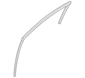 80330-3ba1a Nissan Genuine Run Weather-strip