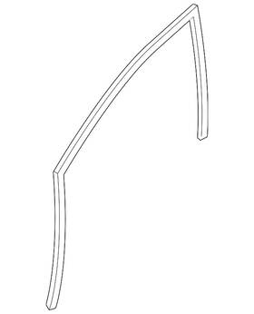 80330-9am0a Nissan Genuine Run Weather-strip