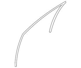 80331-1ka4a Nissan Genuine Run Weather-strip