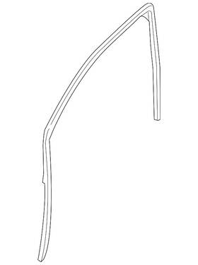 80331-1pa0a Nissan Genuine Window Channel
