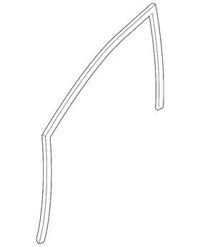 80331-3sg0a Nissan Genuine Run Weather-strip