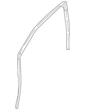 80331-ez01c Nissan Genuine Run Channel