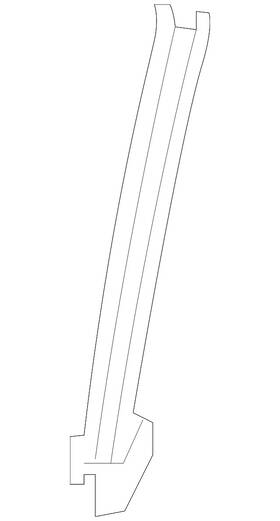 80386-5aa0a Nissan Genuine Lower Sash