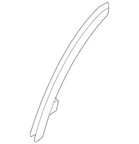 82222-ja000 Nissan Genuine Sash Channel