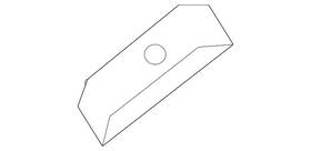 822d4-6ca0a Nissan Genuine Corner Cover