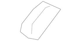822d5-1la0a Nissan Genuine Run Channel Cover