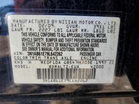 82301et000 Nissan Driver Left Rear Door Glass Fits 07-12 Sentra