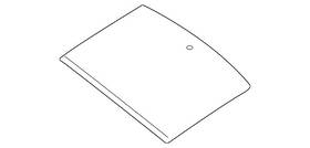 91604-9da2a Nissan Genuine Fixed Glass