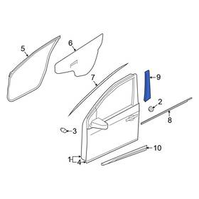 808195rb0a Nissan Oe For Kicks Play 2025 Front Left Black Out Tape