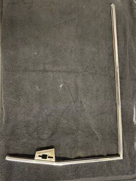 6214659347 Oem For Chevy Impala 1962 Door Window Frame Used