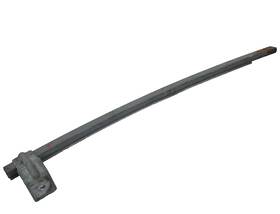 72266-sv2-000 Oem 94-97 Accord 2 Door Driver Left Lh Window Rear Track Guide Lower Sash 2dr