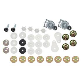 152736 Oer For Chevy Camaro 70-81 Door Window Mounting Hardware Set Front Driver &