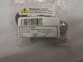 153091 Oer 1967 1969 Camaro And Firebird Quarter Window Track Stud Nut Set 6 Pcs # 251