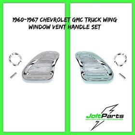 Cx1522-23 Oer Vent Window Handle Set For 1960-1967 Chevy And Gmc Pickup Trucks