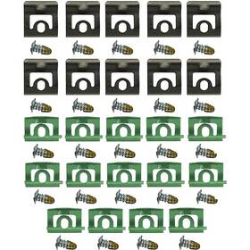 Mb1161b Oer Front Windshield Molding Clip Set