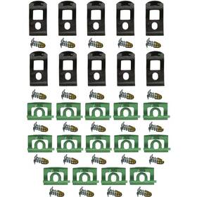 Mb1163b Oer Front Windshield Molding Clip Set Mb1163b Oer Front Windshield Molding Clip Set