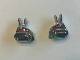 211837821a Ok Parts Volkswagen Vw Bus T2 Left And Right Sliding Window Latch / Fastener Lock 50-67