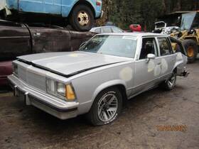 278-04202l Pontiac Driver Left Rear Door Glass Station Wagon Fits 1978-83 Oldsmobile Cutlass
