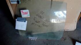 278-04955r Pontiac Passenger Right Rear Door Glass Fits 86-91 Calais