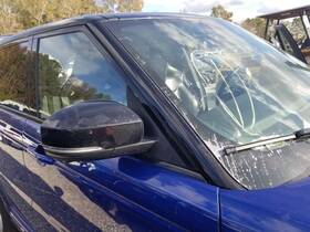 270-58964b Rover 15 2015 Range Sport Oem Passenger Right Exterior Windshield Post Moulding